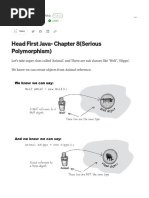 Head First Java - Chapter 8 (Serious Polymorphism) - by Harshani Nimanthika - Medium