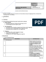 Standar Operasional Prosedur: A. Tujuan B. Ruang Linkup