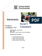 Pa2 de Psicologia Social y Comunitaria