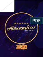 Brochure Orquesta Alexander