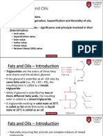 UNIT III Oils and Fats