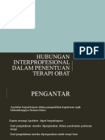 1.hubungan Interprofesional Dalam Penentuan Terapi Obat