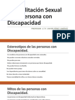 Rehabilitación sexual y discapacidad