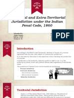 Territorial and Extra Territorial Jurisdiction Under IPC