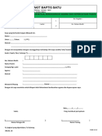 Form Permintaan Rohaniwan Pasien