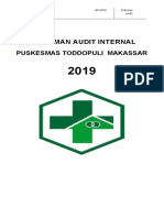 Pedoman Audit PKM TDP 2019