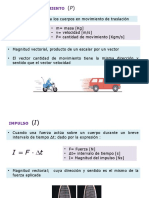 Cantidad de movimiento y conservación