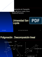 Usil Topografia Civ 9error Lineal Precisin