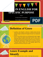 Genre in ESP