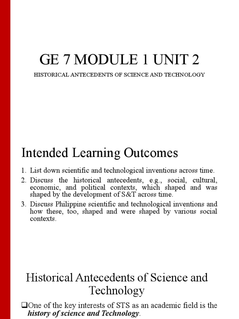 Historical Context of Science & Technology | PDF | Loom | Gunpowder