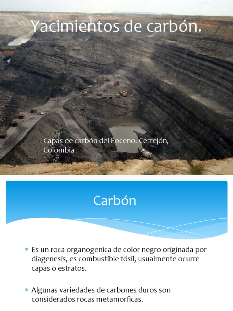 Yacimientos de Carbón PDF