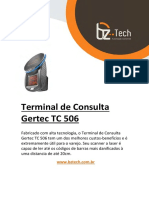 Manual Gertec Tc 506