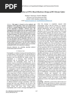 FPGA Based Synthesis and Simulation of RC4 Cipher