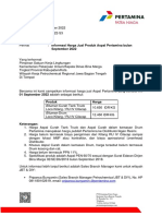 September 2022: Bitumen Curah Tank Truck Bitumen Drum