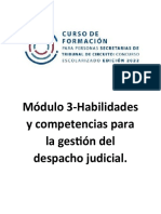 Módulo 3-CURSO DE FORMACIÓN PARA PERSONAS SECRETARIAS DE TRIBUNAL DE CIRCUITO-AAP