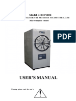 LT150YDB Horizontal Steam Sterilizer User's Manual