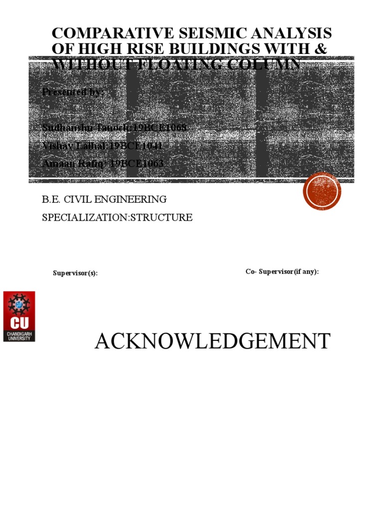 Seismic Analysis of High-Rise Buildings | PDF | Beam (Structure) | Column