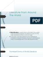 SY 20 21 Literature Lesson 7 Genres and Feaures of World Literature