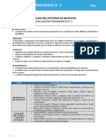 Evaluación Permanente #2: Análisis Del Entorno de Negocios