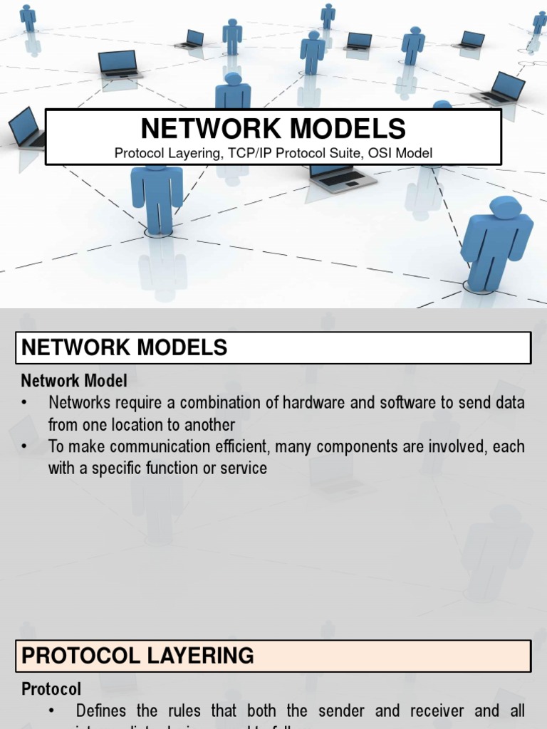4 Data Communication - Network Models | PDF | Osi Model | Internet