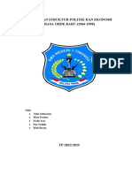 Makalah Sistem Dan Struktur Politik Dan Ekonomi Masa Orde Baru (1966-1998)