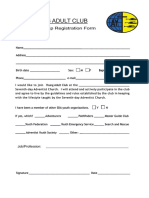 Young Adult Registration Form