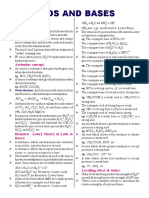 Acids and Bases