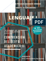 AActividad de Aplicación #02 - Comprensión Lectora Del Texto Académico II