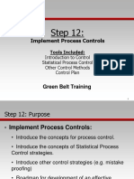 Implement Process Controls with Statistical Process Control