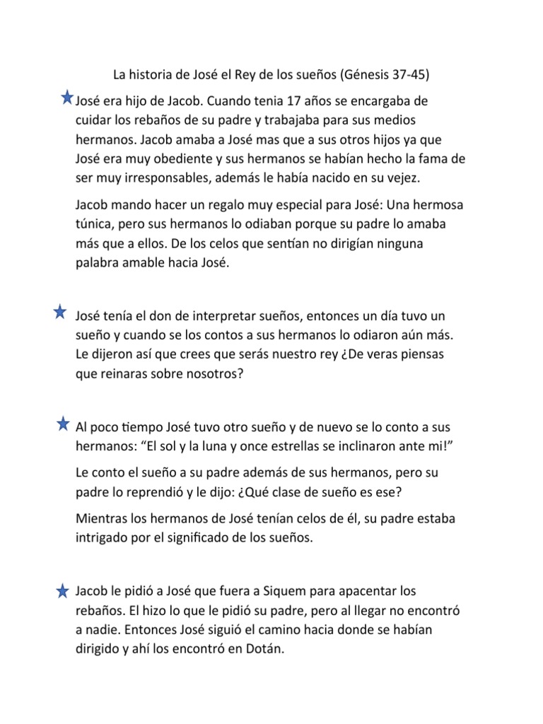Historia de José | PDF