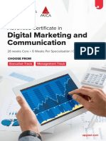 MICA Digital Marketing Brochure