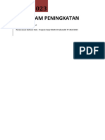 Rencana Dan Program Peningkatan Mutu 2022-2023