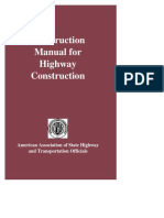 AASHTO Highway Construction Manual