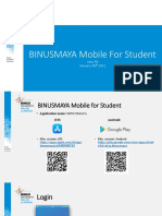 Materi Binusmaya Mobile For Student