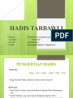 Hadis Tarbawi I