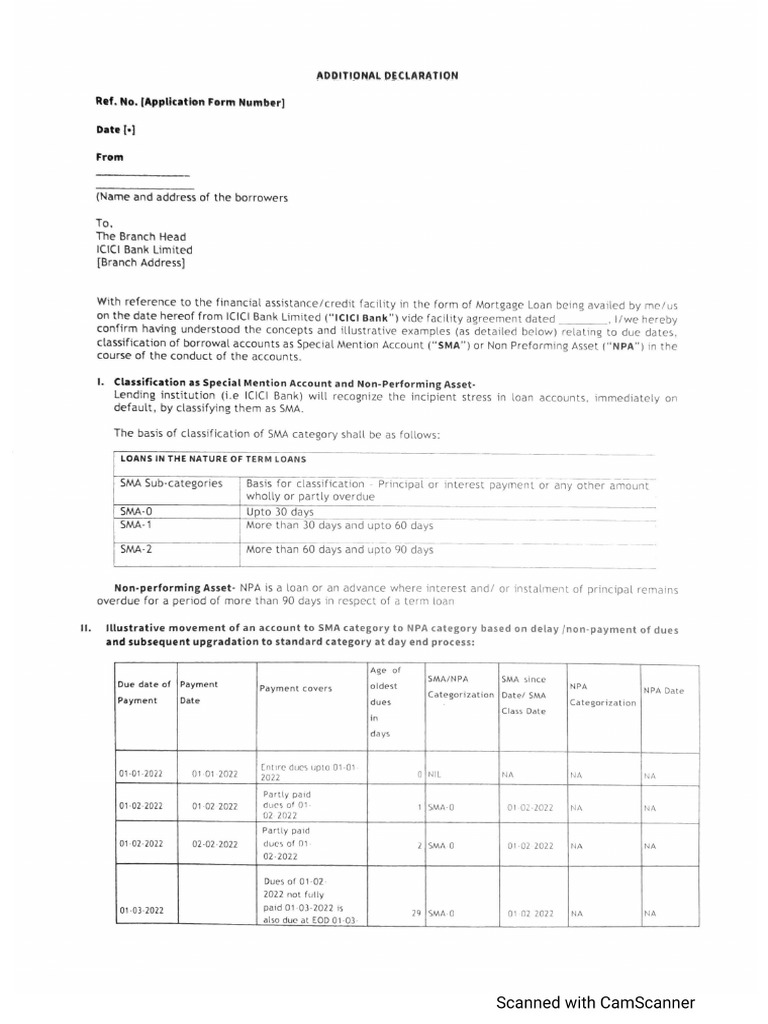 Additional Declaration | PDF