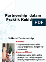 Prinsip Partnership Dalam Pelayanan Kebidanan
