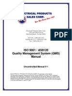 Qms Manual As9120