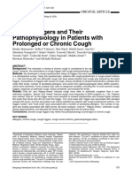 Cough Triggers and Their Pathophysiology in Patients With Prolonged or Chronic Cough