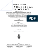 Hoyer, Kreuter (Auth.), Dr.-Ing. E. H. Alfred Schlomann (Eds.) - Technological Dictionary - Volume II-Springer-Verlag Berlin Heidelberg (1932)