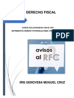 AVISOS Del RFC-DERECHO FISCAL