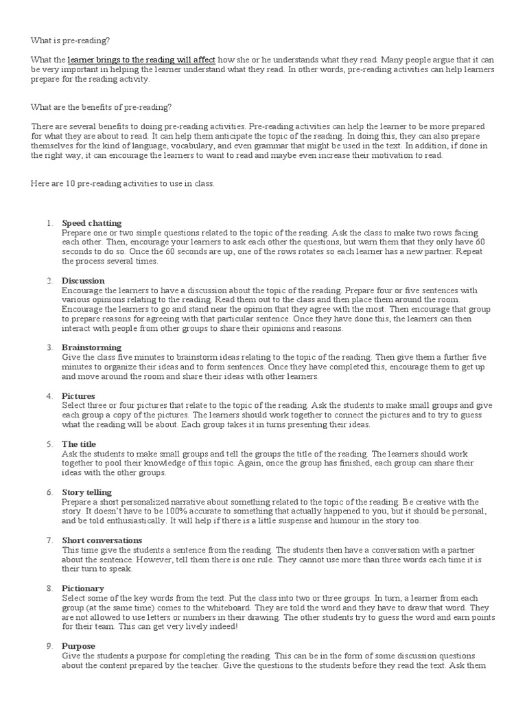 pre-and-post-reading-activities-pdf-learning-reading-comprehension