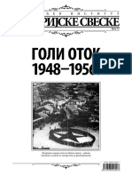 „Голи Оток и Мрежа Југословенских Логора За Политичке Затворенике 1948-1956.", Историјске Свеске, Бр. 32, Август 2016, Андрић ГрадВишеград, Стр. 1-13.