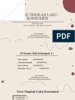 Kel. 4 Teori Tingkah Laku Konsumen