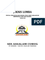 Juknis Lomba Assalam Fair