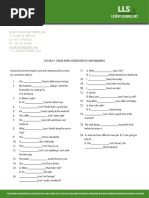 Lesson 6 1 Stative Verbs Extra Exercises