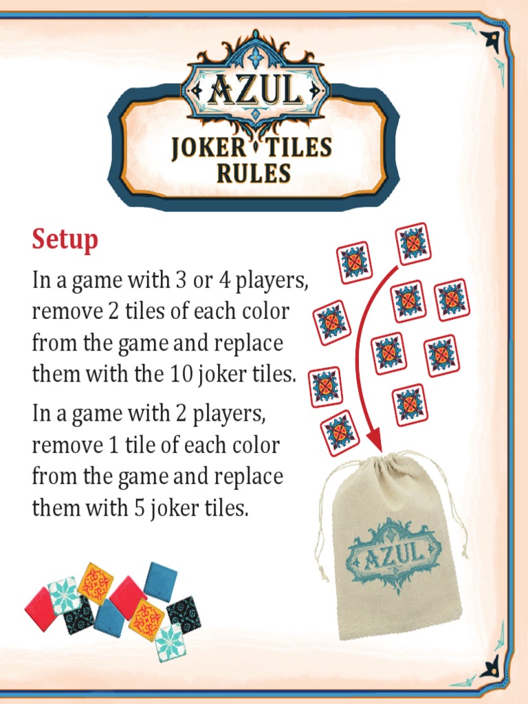 EN Azul Joker Tiles Rules PDF
