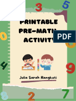 Printable Pre-Math Activity Julia Sarah Rangkuti