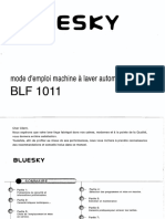 BLUESKY BLF1011 Manual
