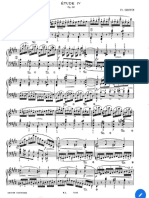 Etude N 4 Op 10 Chopin